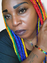 Load image into Gallery viewer, "Elements" Multicolor Necklace and Bracelet Jewelry Set