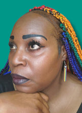 Load image into Gallery viewer, "Inclusive" Multicolor Wood Earrings