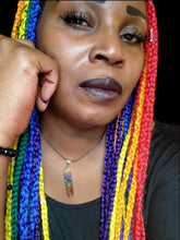 Load image into Gallery viewer, "Elements" Multicolor Necklace and Bracelet Jewelry Set