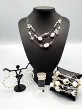 Load image into Gallery viewer, Pacific Pageantry Silver, Bling, and Pearl Custom Set