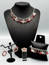 Load image into Gallery viewer, Coastal Cache Red and Silver Custom Set