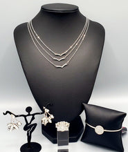Load image into Gallery viewer, Pretty Petite Silver and Bling Custom Set