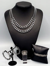 Load image into Gallery viewer, "Urban Culture" Black Jewelry Set