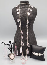 Load image into Gallery viewer, "GLOW And Steady Wins The Race" Light Pink Jewelry Set