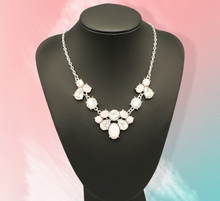 Load image into Gallery viewer, Ethereal Romance Pink Necklace and Earrings