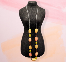 Load image into Gallery viewer, Meadow Escape Multicolor Necklace and Earrings