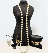Load image into Gallery viewer, Nautical Novelty Pearl and Gold Custom Set