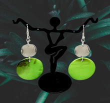 Load image into Gallery viewer, Opulently Oasis Green Earrings