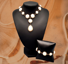 Load image into Gallery viewer, "Terrestrial Trailblazer" White Jewelry Set