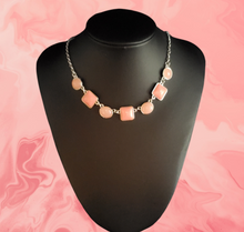 Load image into Gallery viewer, Trend Worthy Orange / Coral Necklace and Earrings