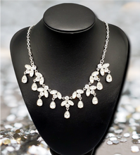 Load image into Gallery viewer, Vintage Royale White Necklace Earrings