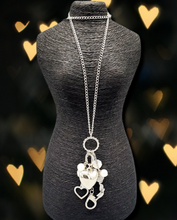 Load image into Gallery viewer, I Will Fly White Lanyard and Earrings