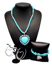 Load image into Gallery viewer, "A Heart Of Stone" Jewelry Set