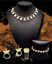 Load image into Gallery viewer, Princess Prominence Gold and Bling Custom Set