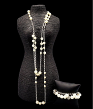 Load image into Gallery viewer, "Promenade" White Jewelry Set