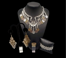 Load image into Gallery viewer, "Treasure Temptress" Mixed Metal Jewelry Set