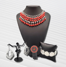 Load image into Gallery viewer, Jubilant Jingle Red and Silver Custom Set