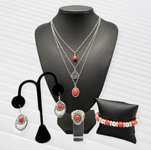 Load image into Gallery viewer, Southern Roots Red and Silver Custom Set