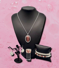 Load image into Gallery viewer, "GLISTEN" Purple Jewelry Set