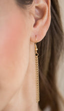 Load image into Gallery viewer, In-Flight Fashion Gold Leaf Necklace and Earrings