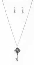Load image into Gallery viewer, Got It On Lock WHITE Necklace and Earrings