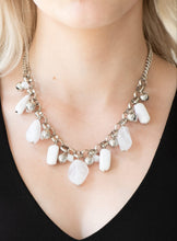Load image into Gallery viewer, "Winter Canyon" White Jewelry Set