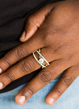 Load image into Gallery viewer, "Leafy Lagoon" Brass Jewelry Set