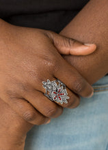 Load image into Gallery viewer, Formal Floral Red Ring