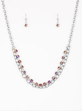 Load image into Gallery viewer, Block Party Princess Purple Necklace and Earrings