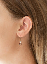 Load image into Gallery viewer, Block Party Princess Purple Necklace and Earrings