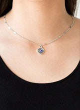 Load image into Gallery viewer, Follow Your Compass Purple Necklace and Earrings