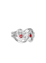 Load image into Gallery viewer, Have The World On A HEART-String Red Ring
