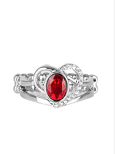 Load image into Gallery viewer, No HEART-Strings Attached Red Ring