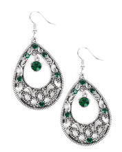 Load image into Gallery viewer, Gotta Get That Glow Green Earrings