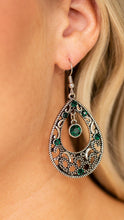 Load image into Gallery viewer, Gotta Get That Glow Green Earrings