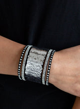 Load image into Gallery viewer, "Flip the Script" Purple Sequin Wrap Bracelet