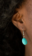Load image into Gallery viewer, Commander In CHIEFETTE Turquoise Necklace and Earrings