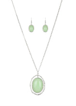 Load image into Gallery viewer, Harbor Harmony Green Necklace and Earrings