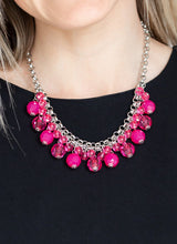Load image into Gallery viewer, Fiesta Fabulous Pink Necklace and Earrings