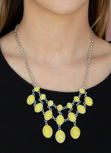 Load image into Gallery viewer, Mermaid Marmalade Yellow Necklace and Earrings