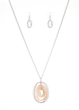 Load image into Gallery viewer, Classic Convergence Mixed Metal Necklace and Earrings