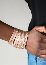 Load image into Gallery viewer, Go-Getter Glamorous Copper Urban Wrap Bracelet