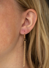 Load image into Gallery viewer, Home Is Where Mom Is Gold Necklace and Earrings