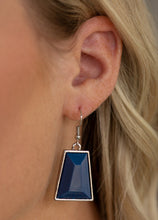 Load image into Gallery viewer, Lions, TIGRESS, and Bears Blue Necklace and Earrings