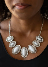 Load image into Gallery viewer, Terra Color White Necklace and Earrings
