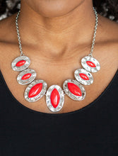Load image into Gallery viewer, Terra Color Red Necklace and Earrings