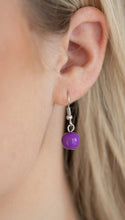 Load image into Gallery viewer, Miami Martinis Purple Necklace and Earrings
