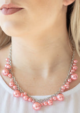 Load image into Gallery viewer, "Uptown Coral" Necklace and Earrings