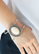 Load image into Gallery viewer, Tiger Trap White Cracklestone and Silver Custom Set