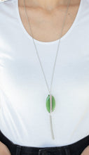 Load image into Gallery viewer, Tranquility Trend Green Necklace and Earrings